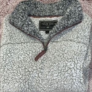 True Grit Sherpa Pullover- Size small